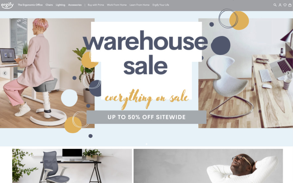 ergify.com homepage