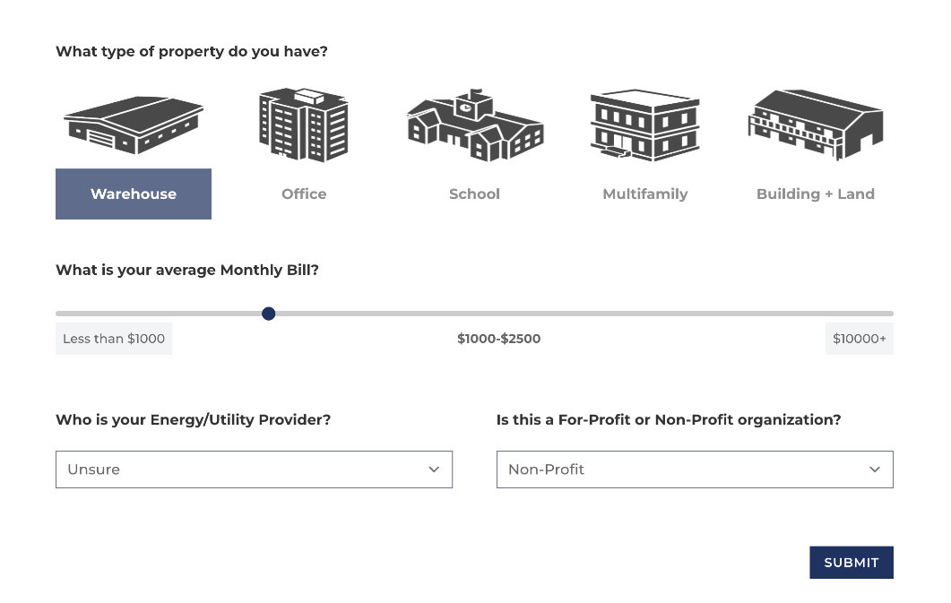 Axis Solar Pricing Example Tool