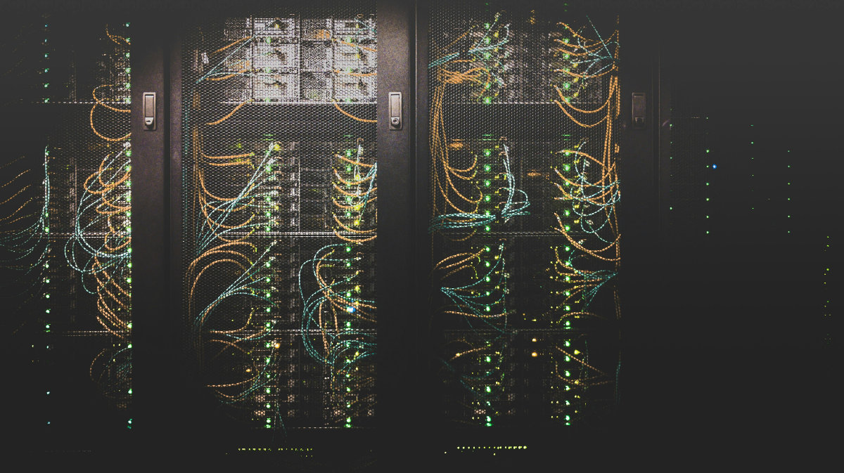 Racks of servers